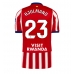 Maillot de foot Atletico Madrid Morten Hjulmand #23 Domicile vêtements 2026-27 Manches Courtes